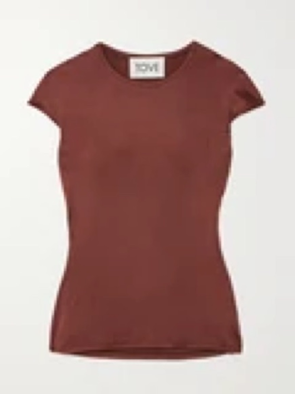 TOVE
Deca stretch-jersey top
Brown   FR38